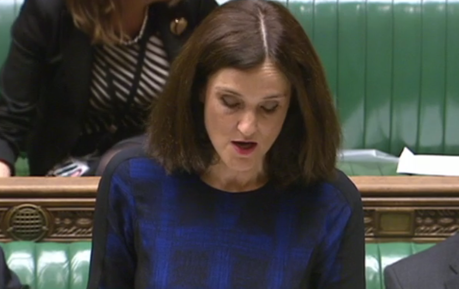 Theresa Villiers, the Northern Ireland Secretary