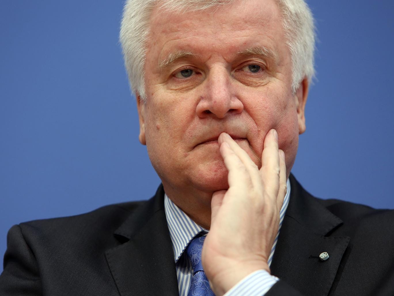 Horst Seehofer, the Bavarian prime minister and leader of the state’s right-wing conservative Christian Social Union (CSU)