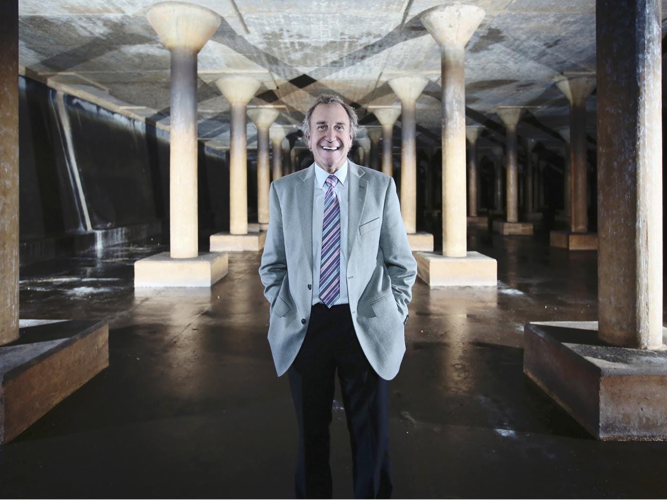 Andrew Young at the National Firearms and Tactical Training Centre, which will open in January 2017