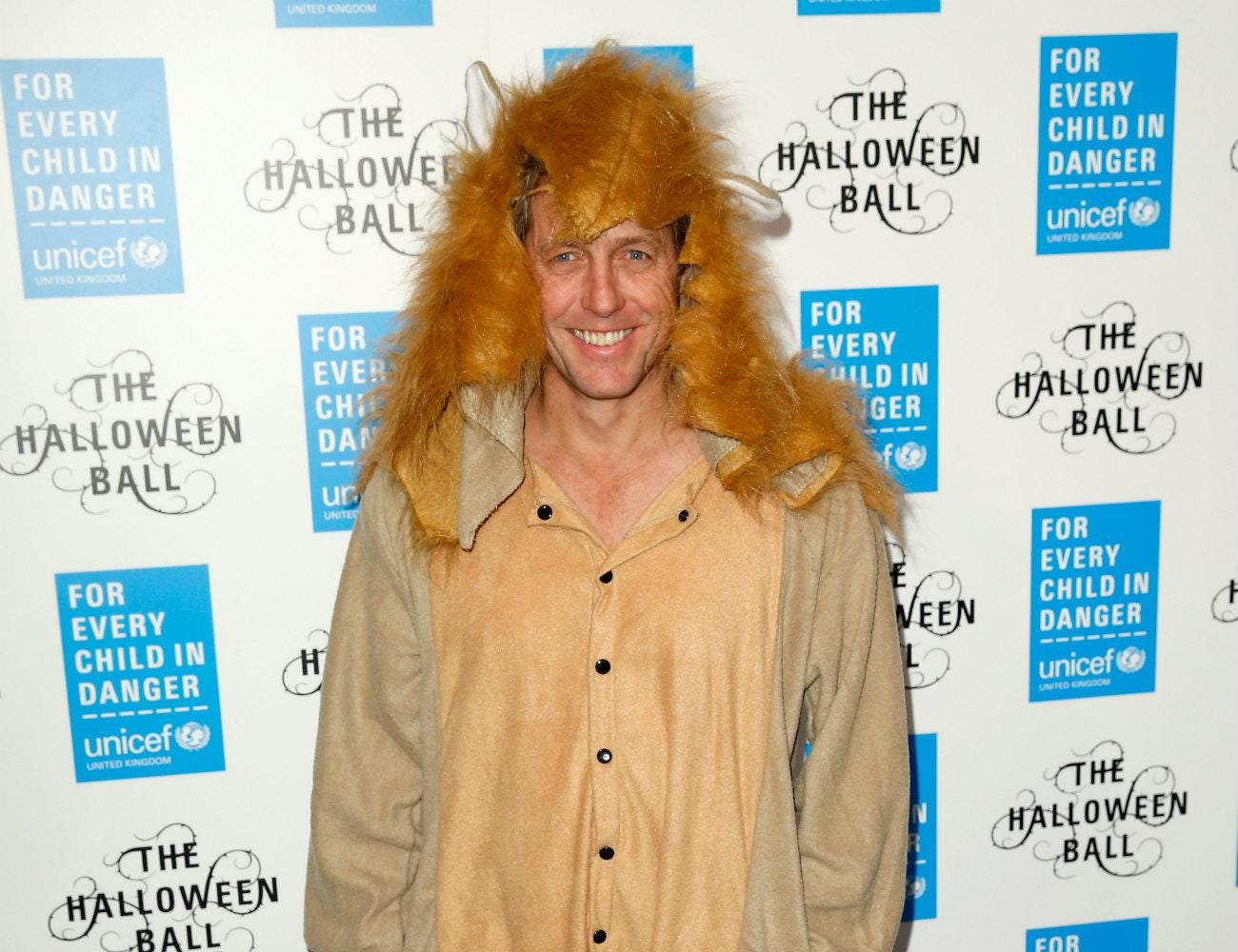 Hugh Grant at Unicef Halloween Ball 2015