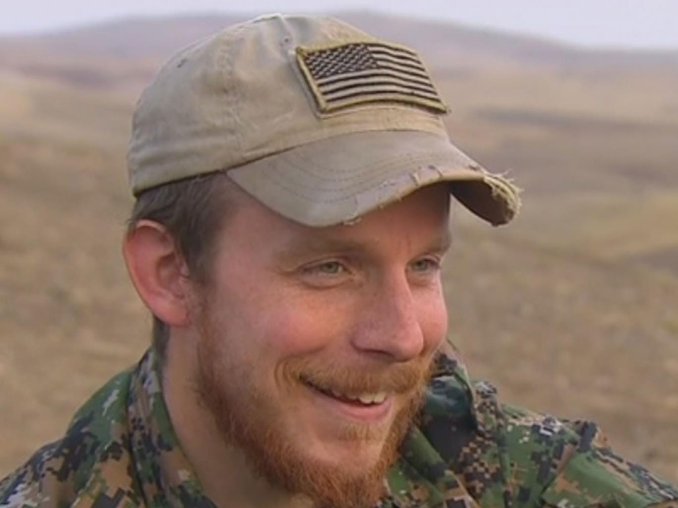 Former US soldier Randy Roberts has joined the fight against Isis in Syria