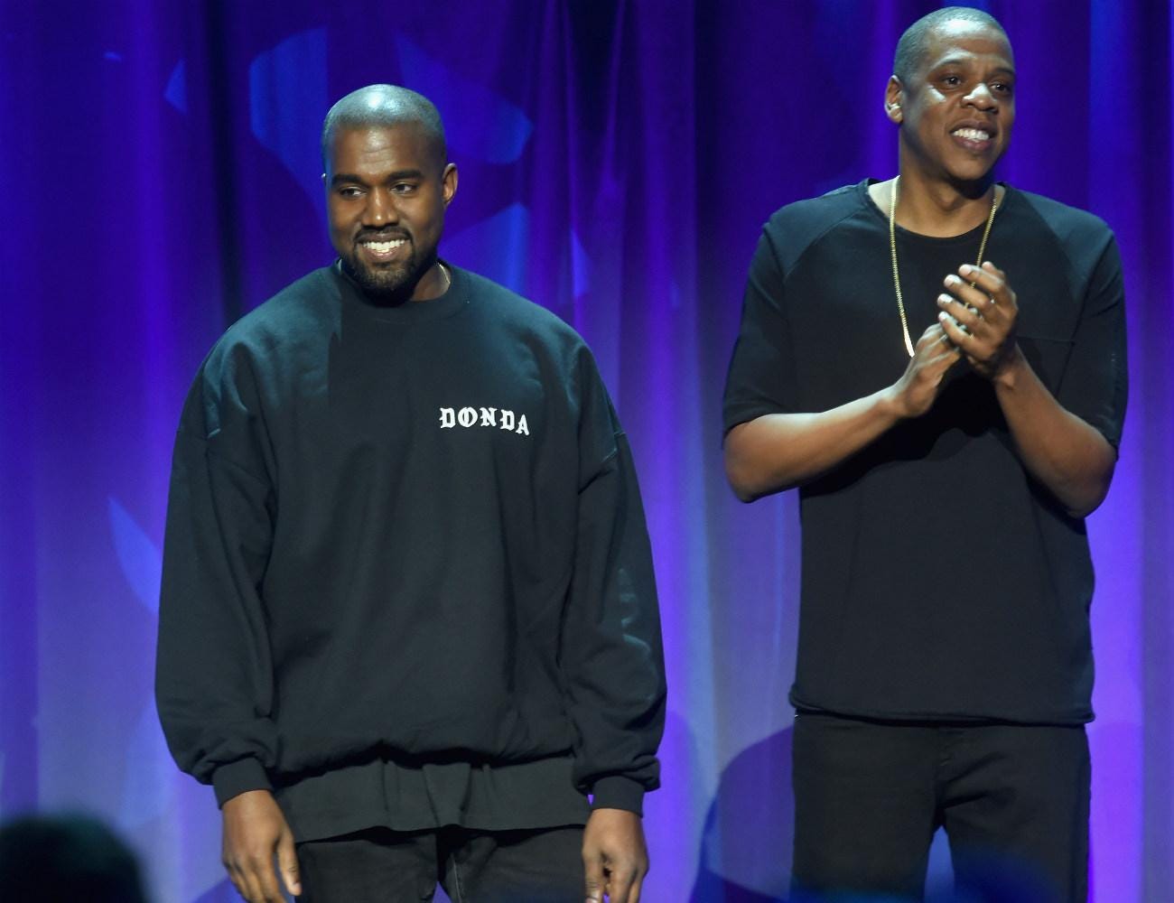 Kanye West and Jay Z