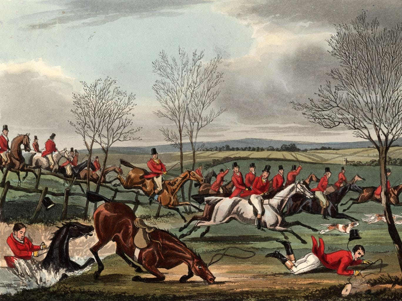 Even in the Victorian era nothing beat a good chase