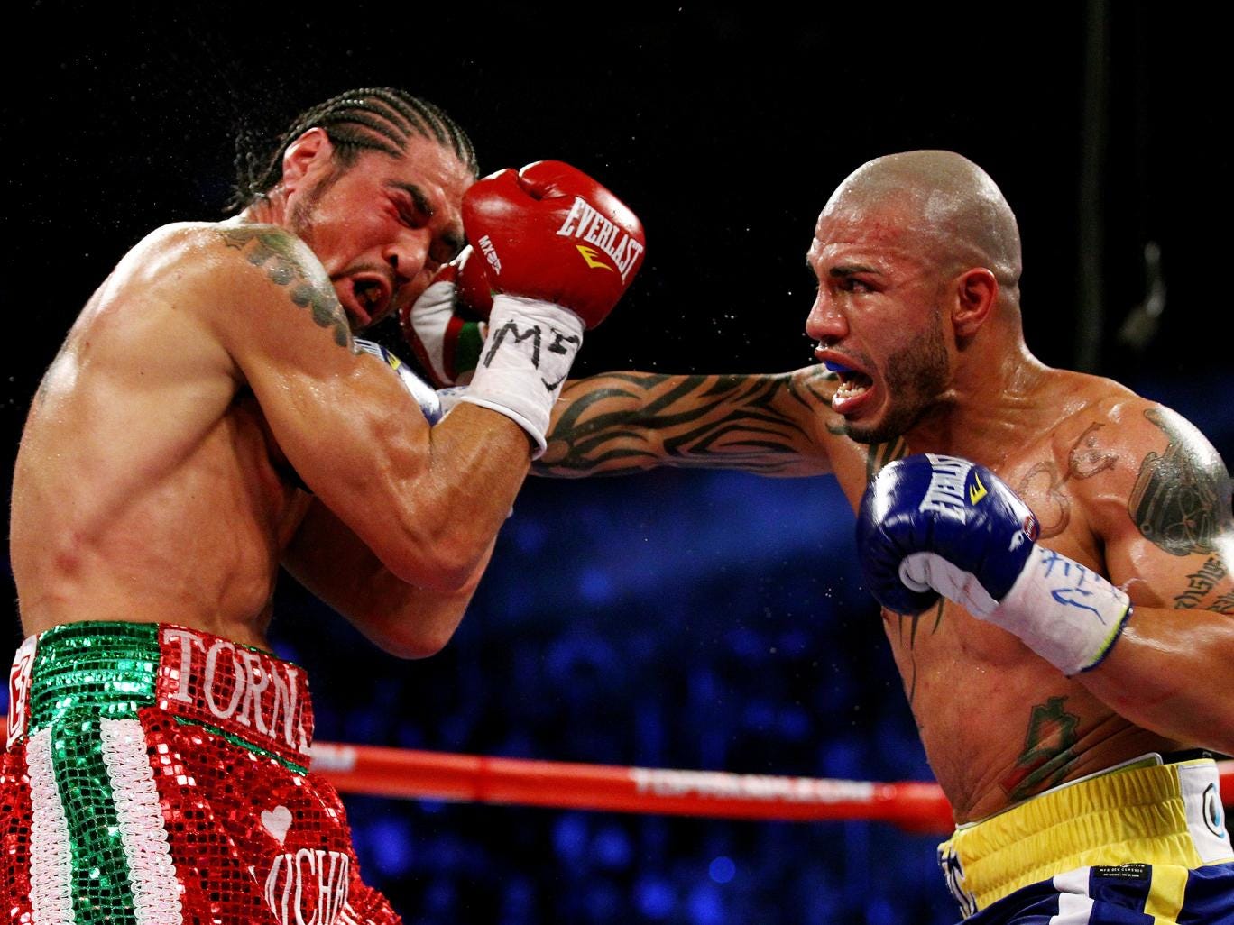 Miguel Cotto still going strong despite the night when plaster of Paris