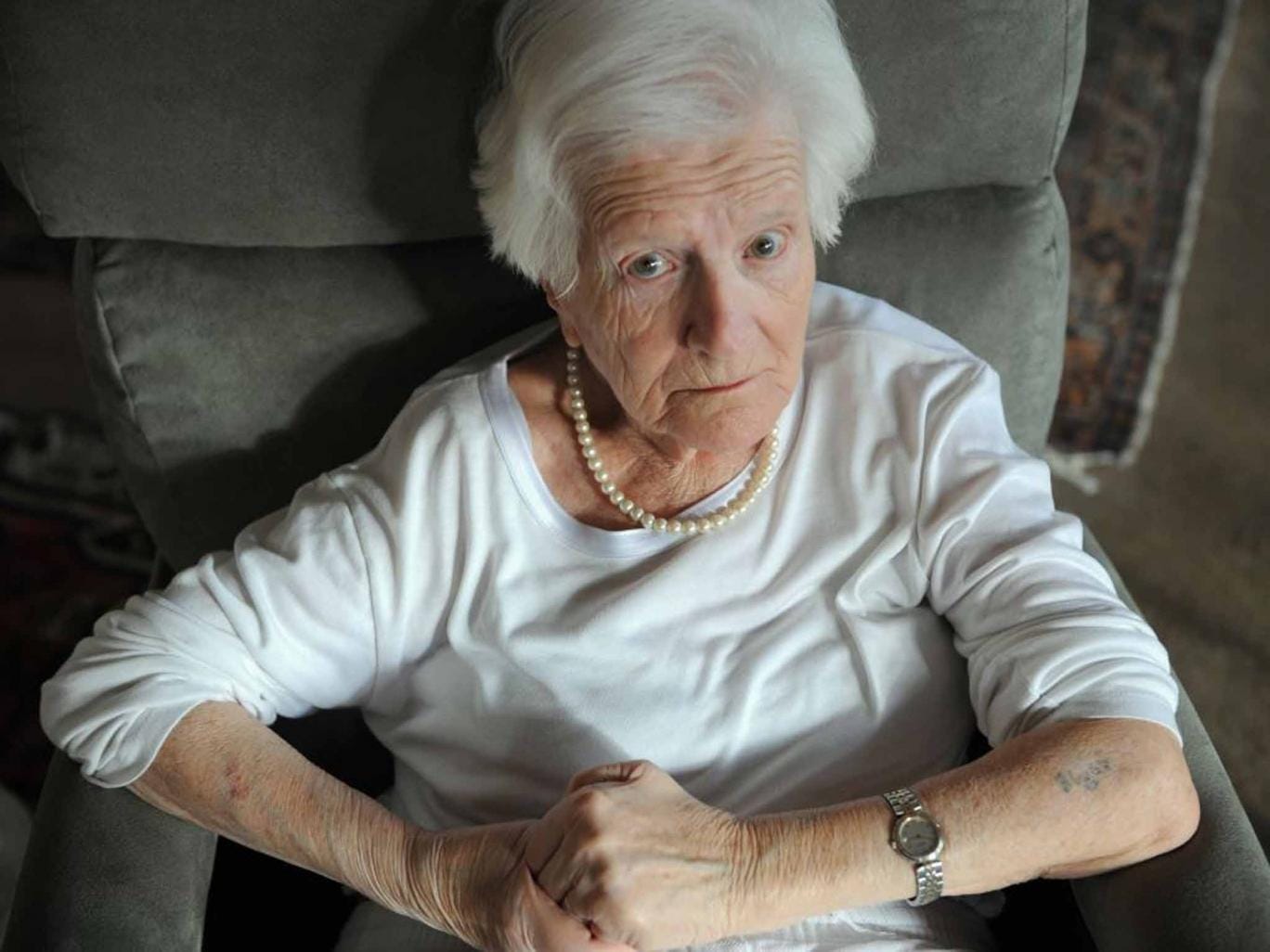 Farnoux in 2009: she spent most of her postwar life helping the children of Resistance fighters and Holocaust victims 