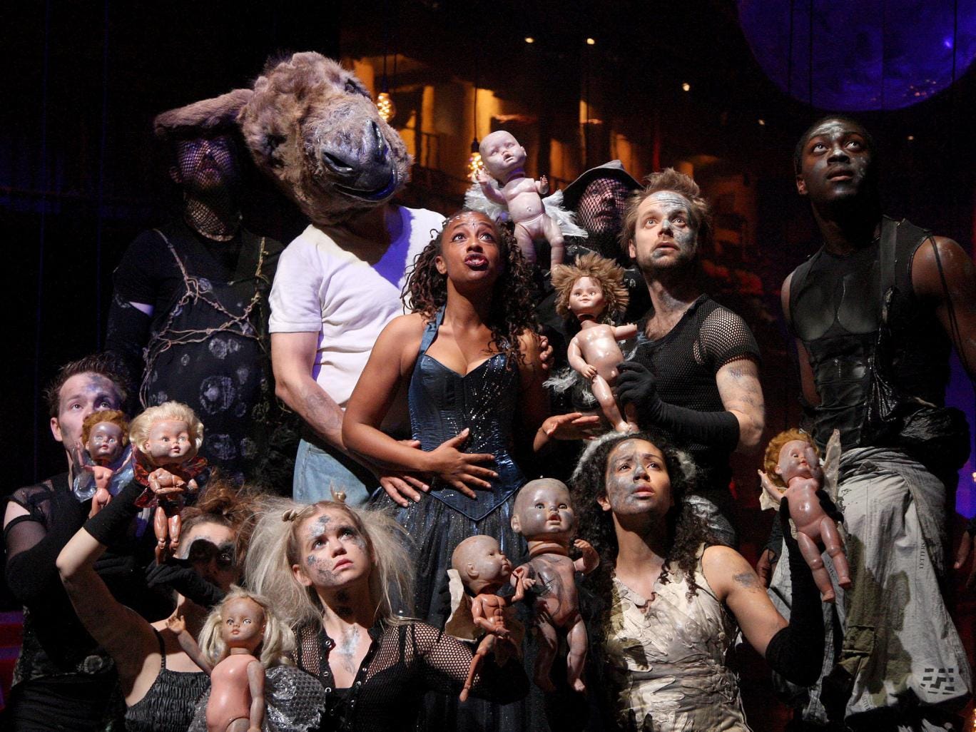 An earlier Royal Shakespeare Company production of ‘A Midsummer Night’s Dream’, a new version of which will be touring the country next year with a cast of 700 from amateur dramatics groups all over the UK