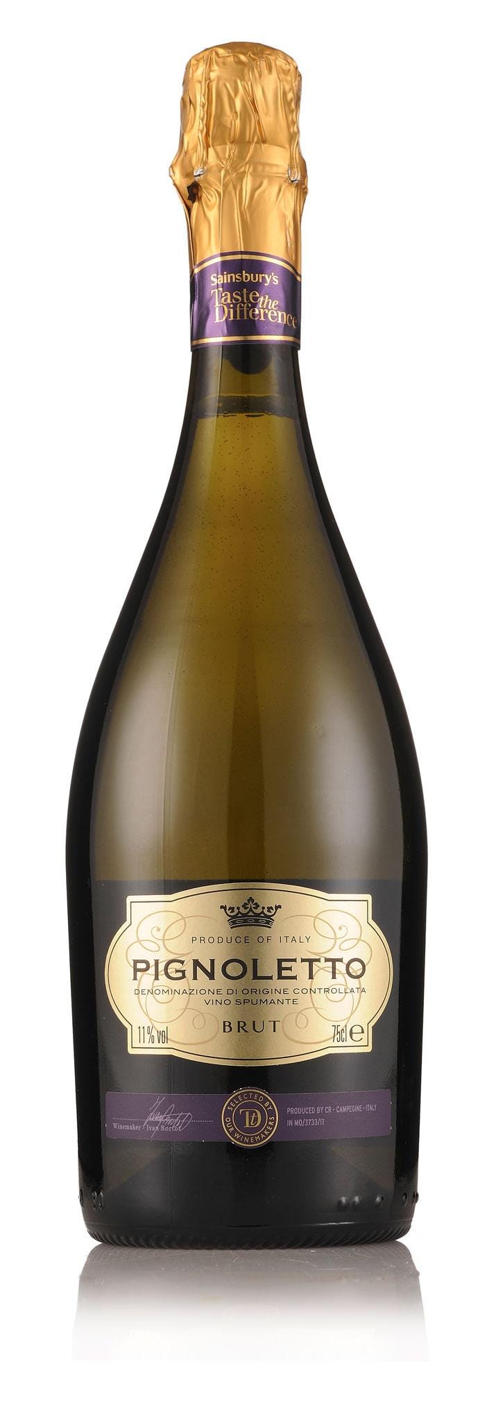 Pignoletto Brut Taste the Difference