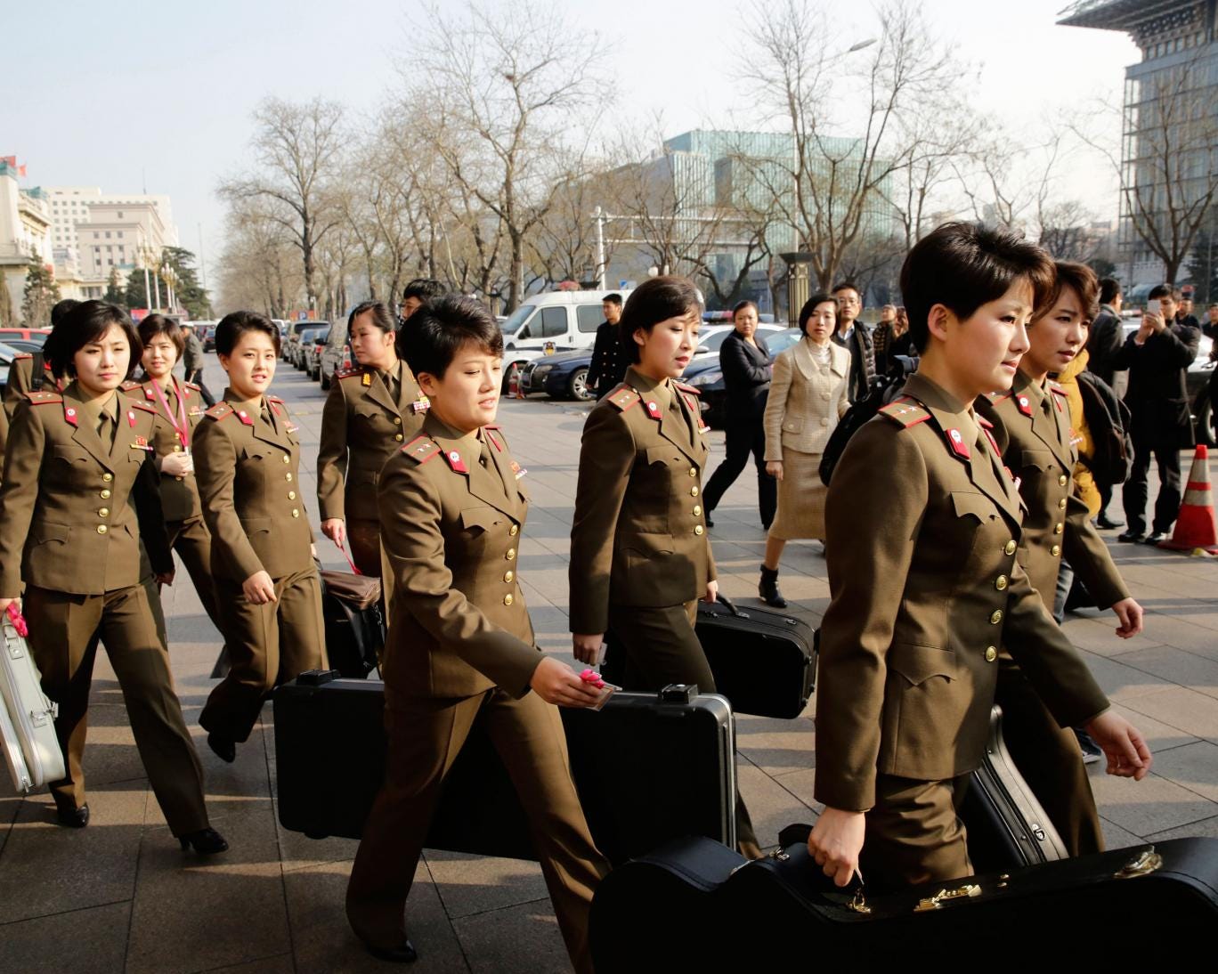 North Korean all-female band, Moranbong Band