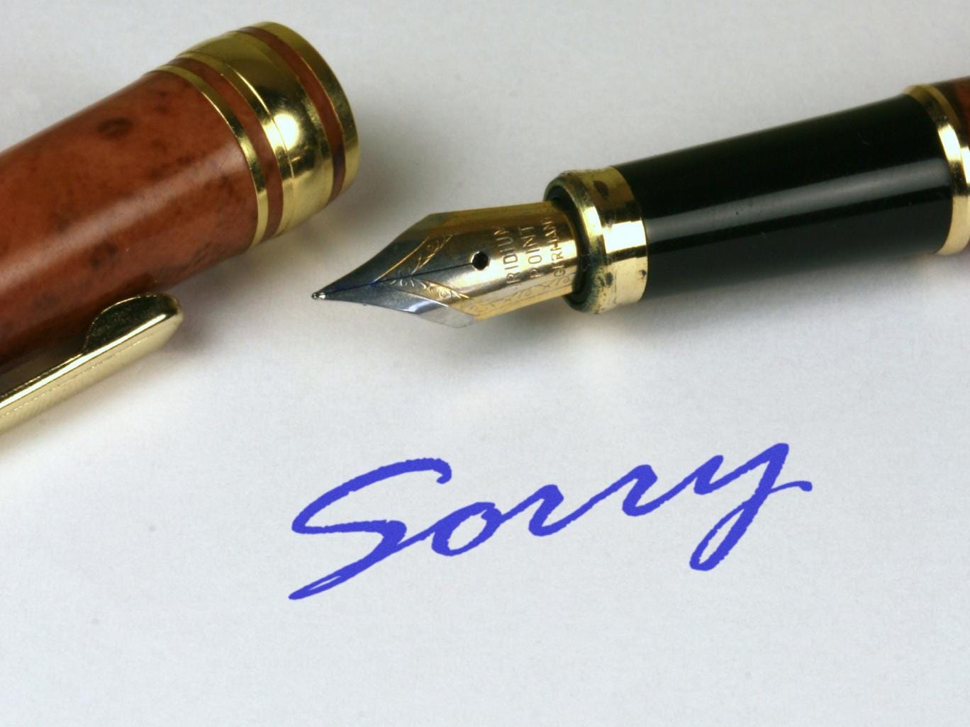 When you overuse the phrase 'I'm sorry' or use it unnecessarily, it gets diluted