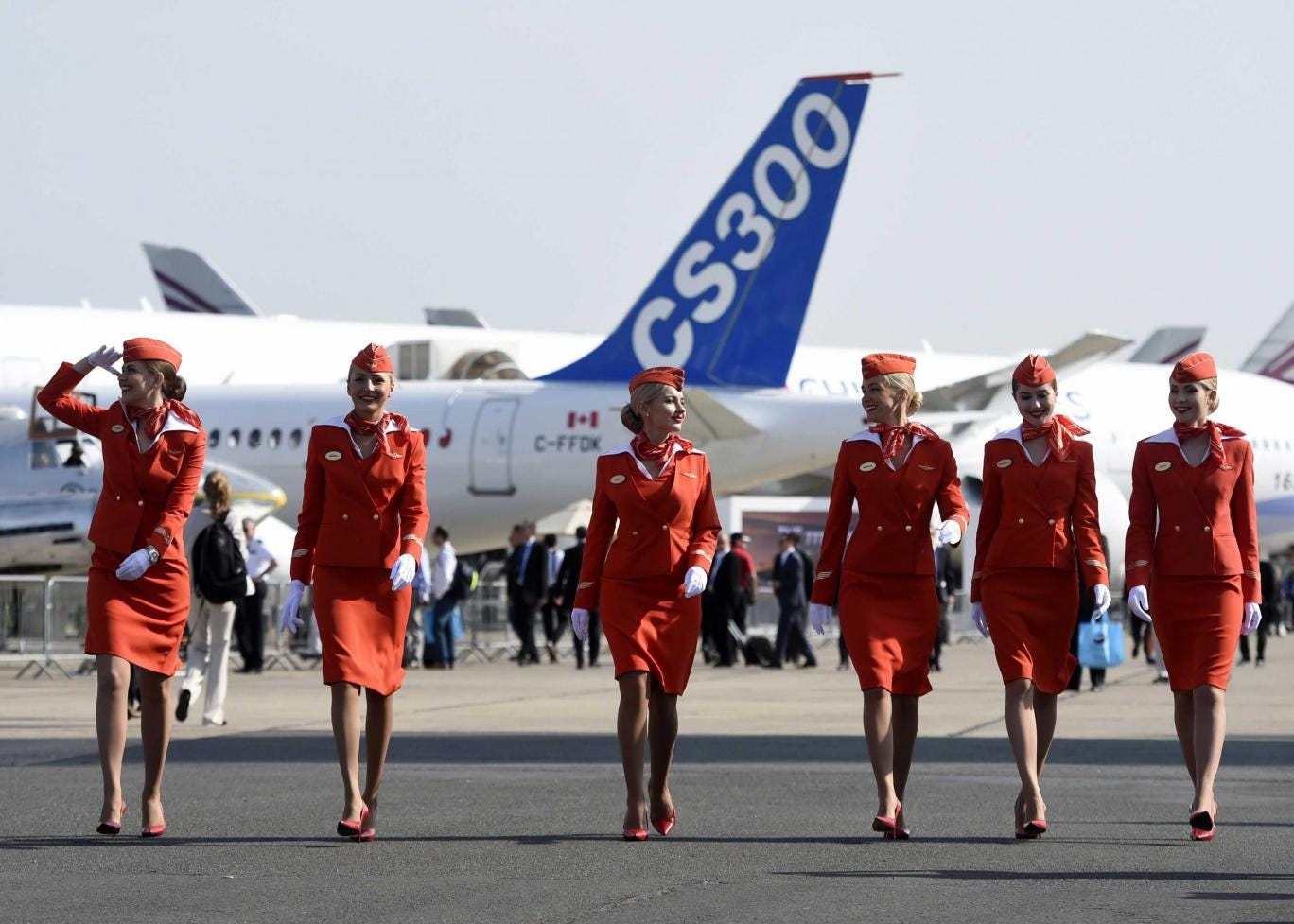 File image of cabin crew