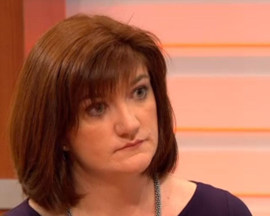 Nicky Morgan during an interview on Good Morning Britain