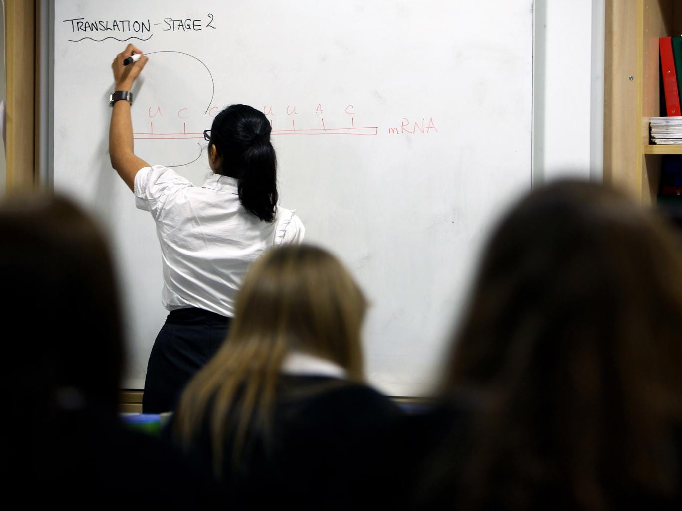 Teachers' pay rises have been limited to around one per cent for the past five years