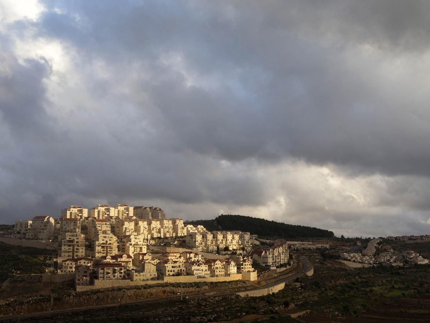 The West Bank Jewish settlement of Efrat