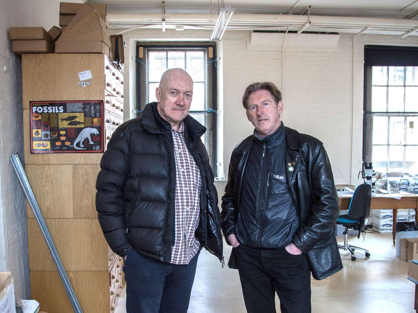 Dunbar, right, says of Scully: 'I really think he is one of the greatest artists of our time. He has pursued a path entirely his own, and people all over the world understand and react to his work, not because it is simple but because he demystifies it so