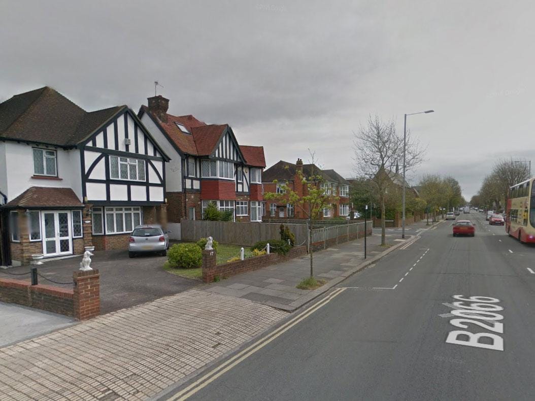 New Church Road in Hove