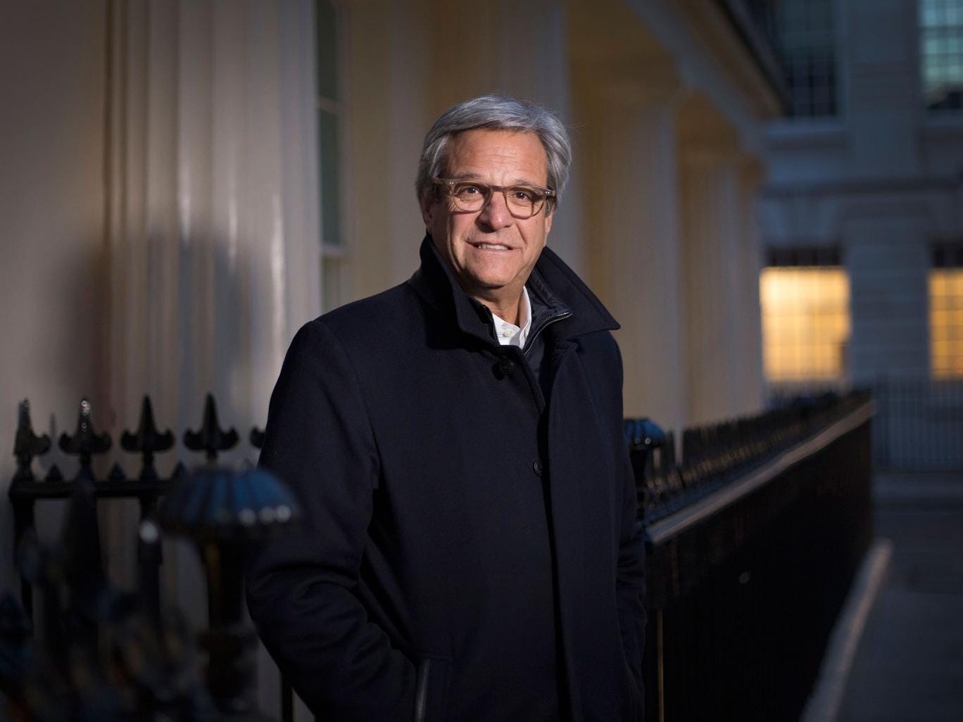 Everyone loves a winner … Mike Perlis, the ‘Forbes’ president and chief executive