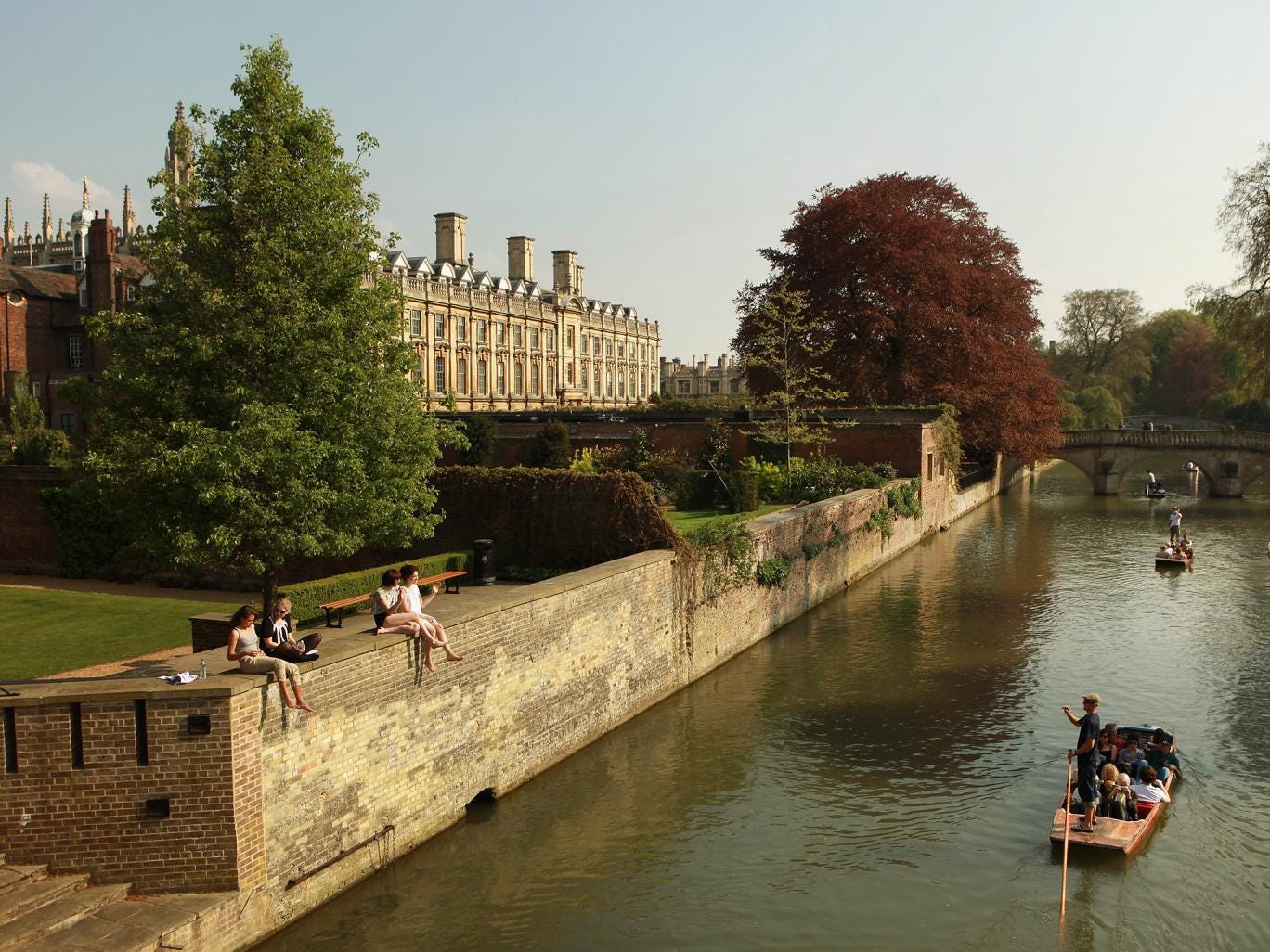 One student was asked by his interviewer: 'What is courage?'  He replied: 'This,' and left the room