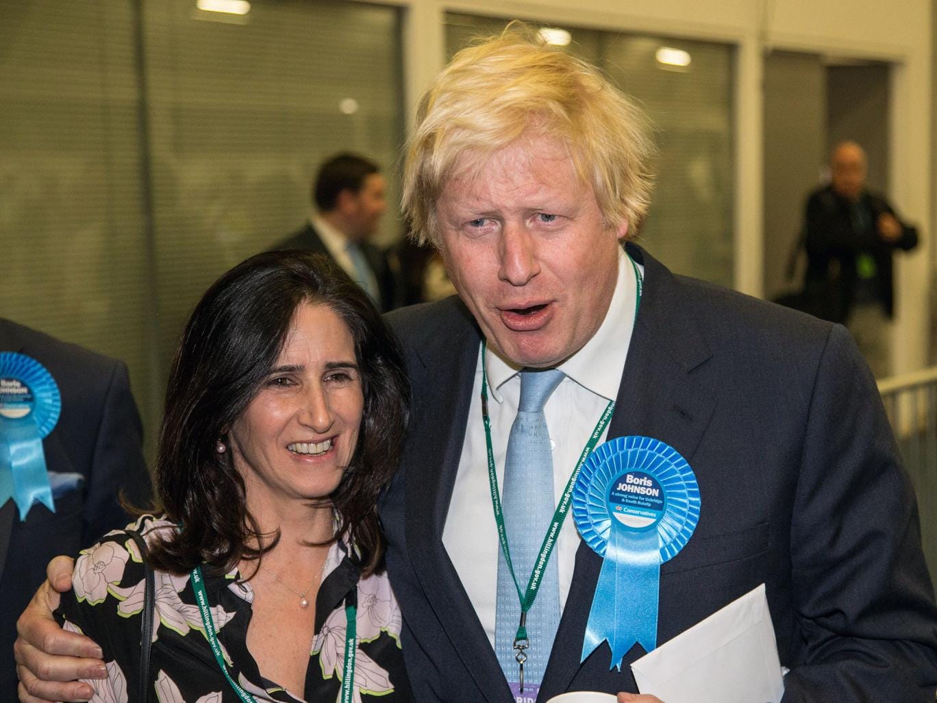 Marina Wheeler and Boris Johnson