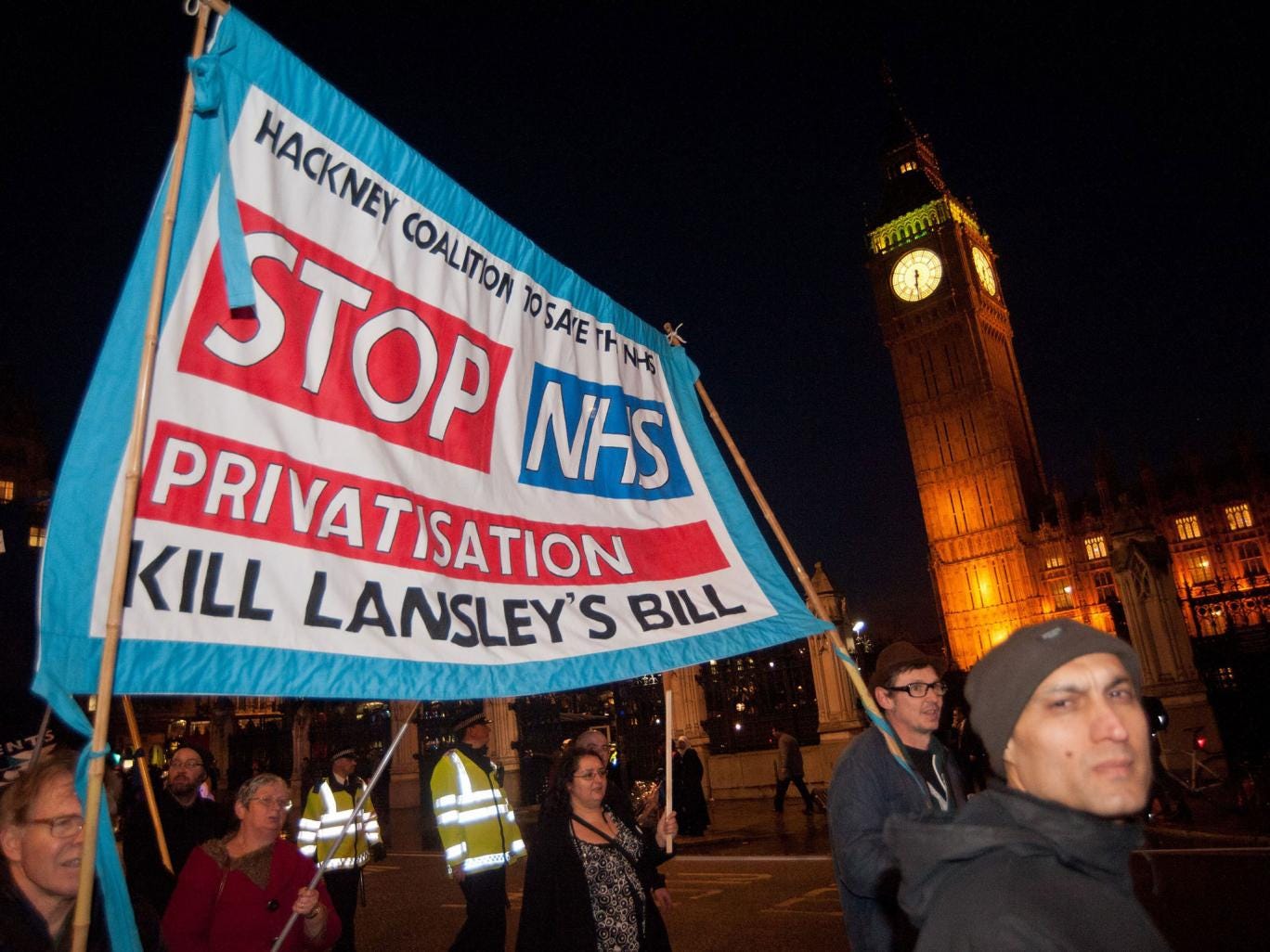 'Save our NHS' march and rally, London