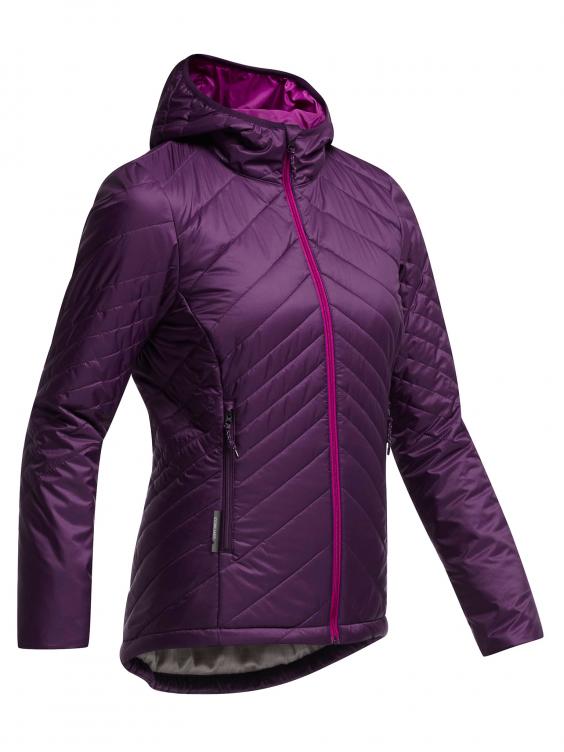 This lightweight, sleek-looking jacket gets its toastiness from insulation made from merino wool. Unlike some synthetic fibres, it stays warm when wet