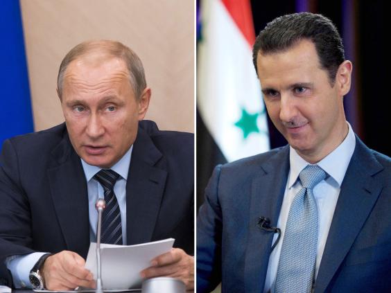 Assad Visits Putin In Moscow To Discuss Military Campaign