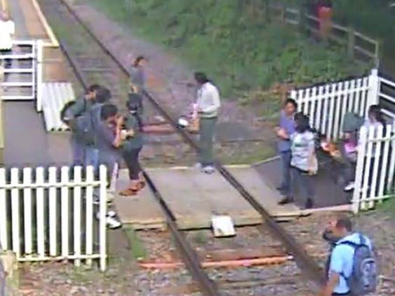 Train track selfies: People warned after railway incidents caught on 
