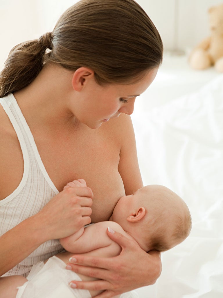 Woman Breast Feeding 70