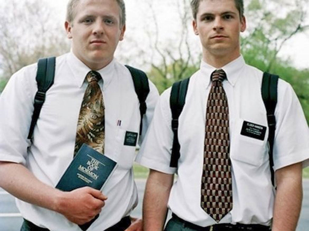 Mormon couple