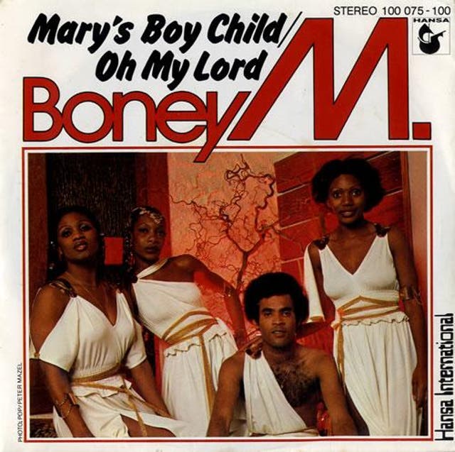 Taking Harry Belafonte’s 1956 hit “Mary’s Boy Child” and singing it in medley with new song “Oh My Lord”, Boney M’s No 1 hit combined Christmas carol-like harmonies with Euro disco, steel drums and a reggae sensibility. It might sound disastrous – but somehow it works. PA