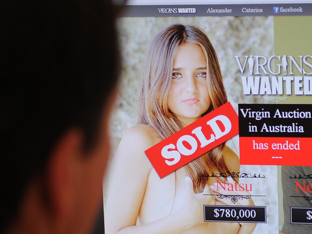 Co ed s virginity selling for over $3.7 m