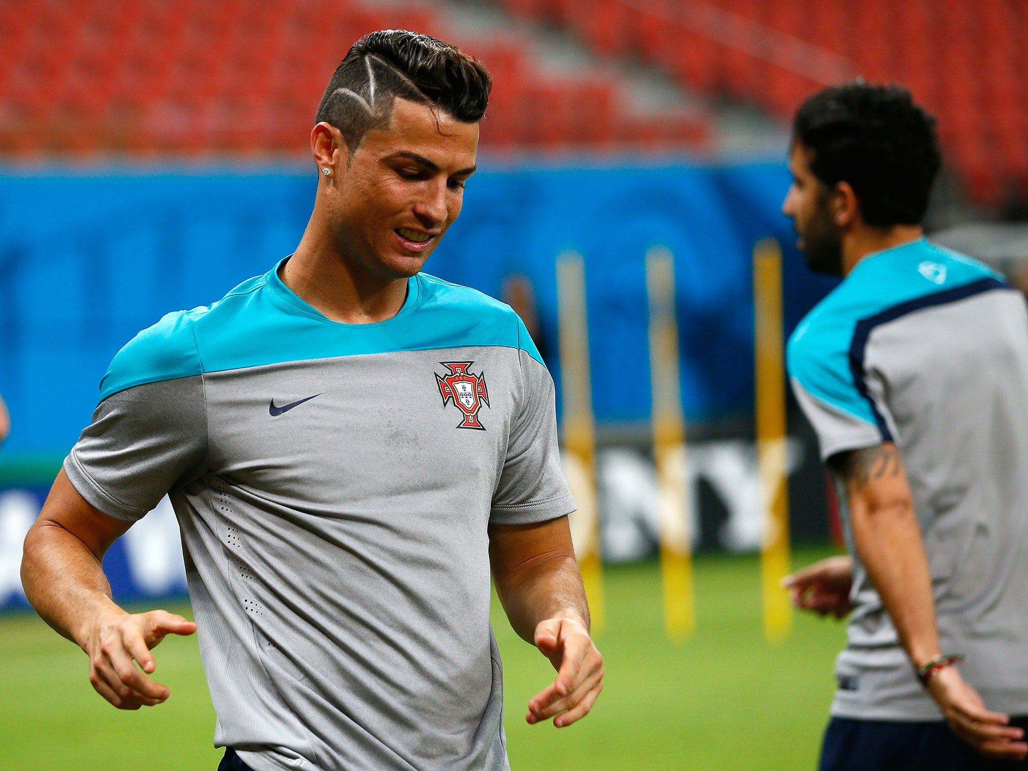 Cristiano Ronaldo sports a dodgy new haircut for USA game... but is it