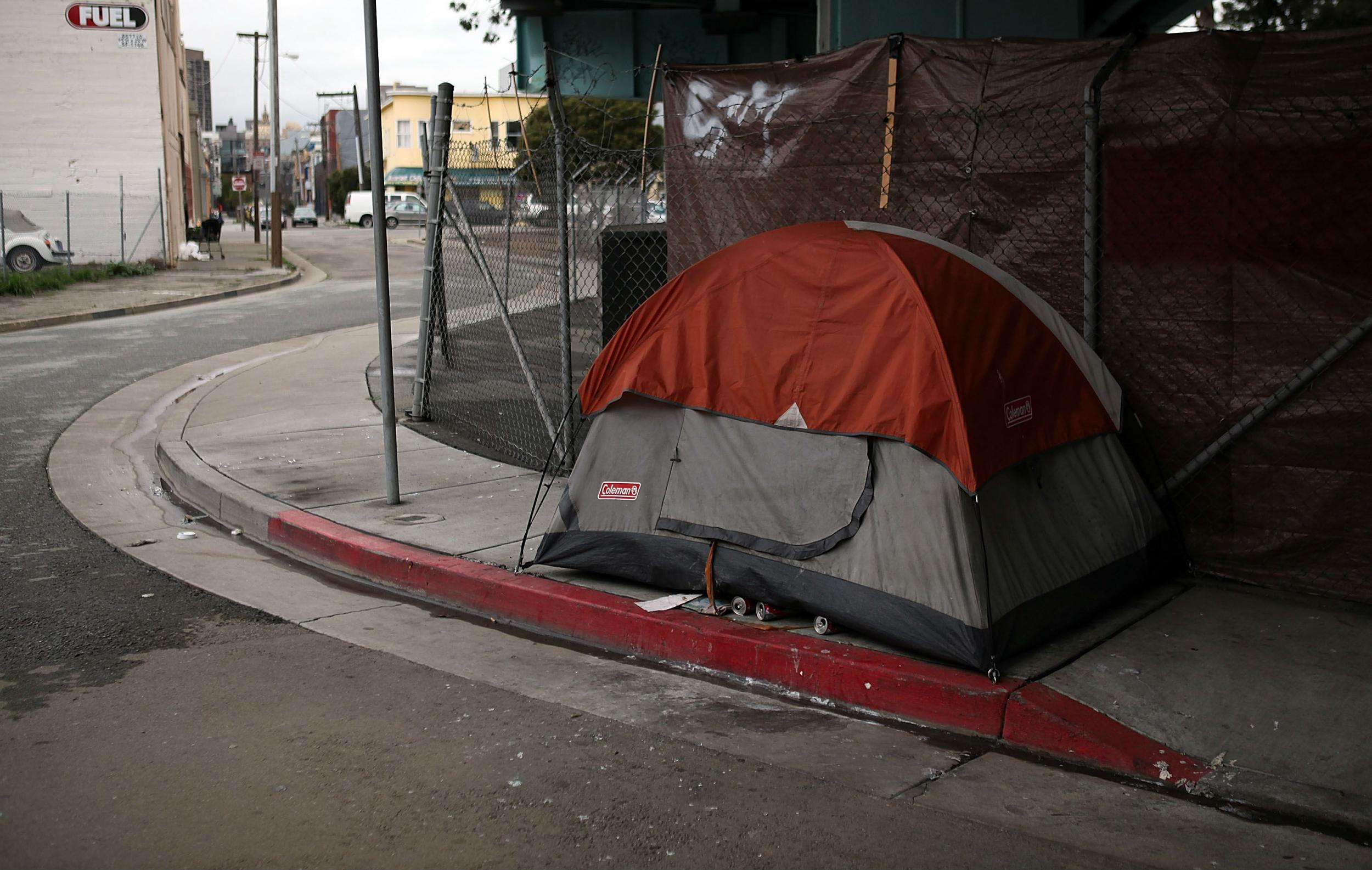 San Francisco Homeless Crisis Sparks Bitter Debate Over The Tents Lining Its Streets Americas
