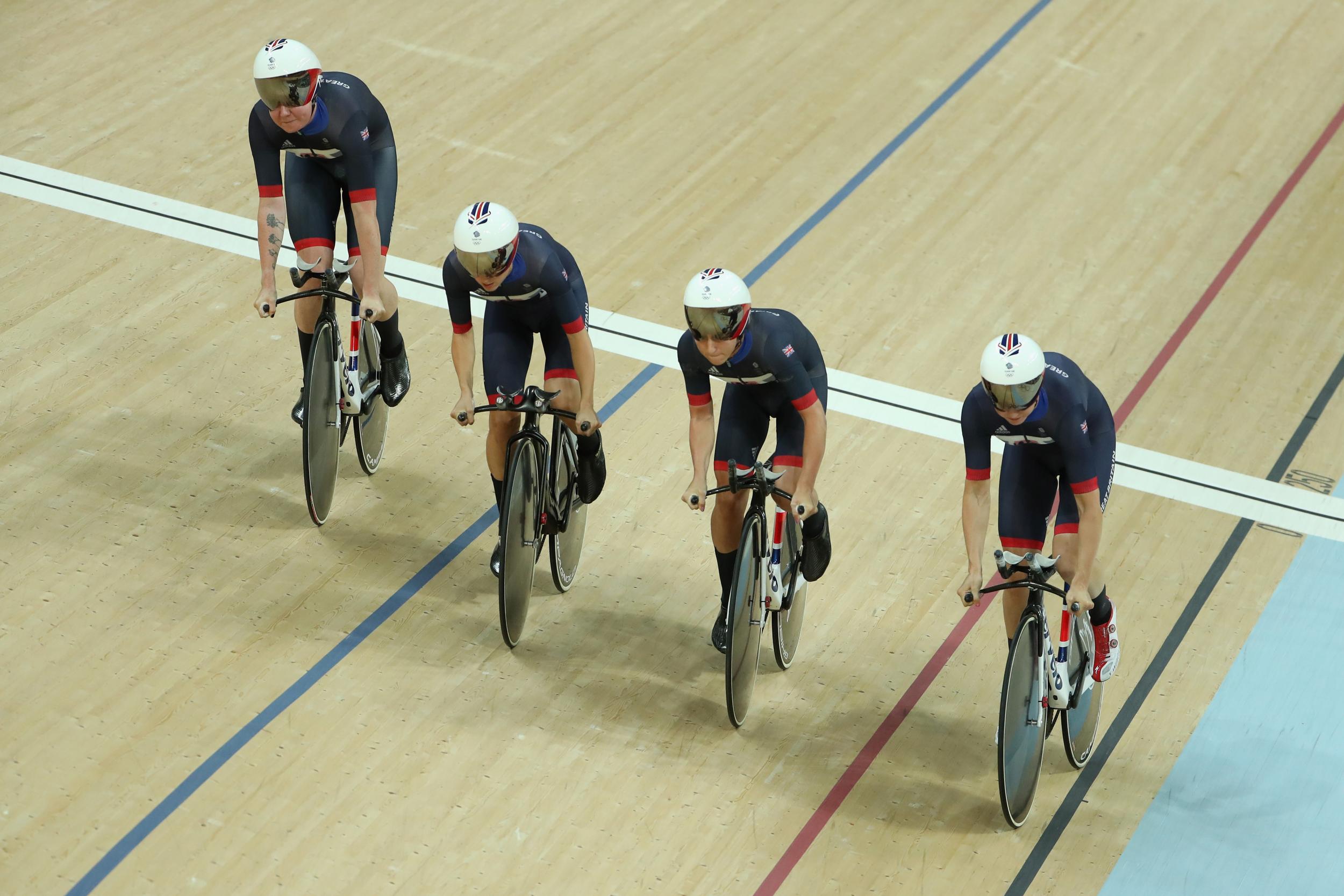 Rio 2016 live: More cycling success as the women&apos;s team pursuit take gold while Becky James surges to silver