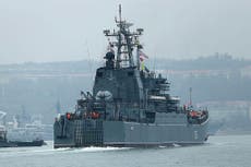 Russia sends six warships to Black Sea amid Ukraine tensions – live
