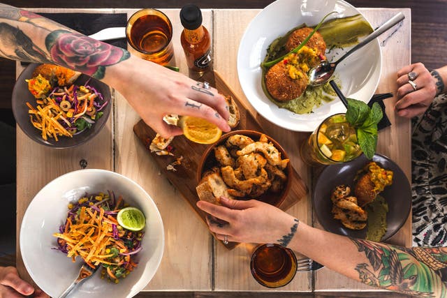 You don't need tattoos to eat vegan in Melbourne, but it helps