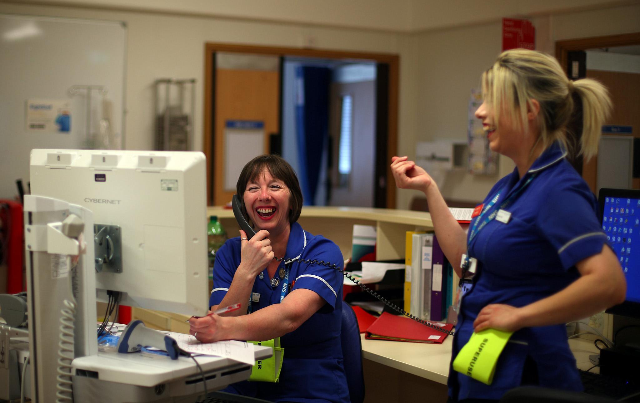 Nurse makes house call