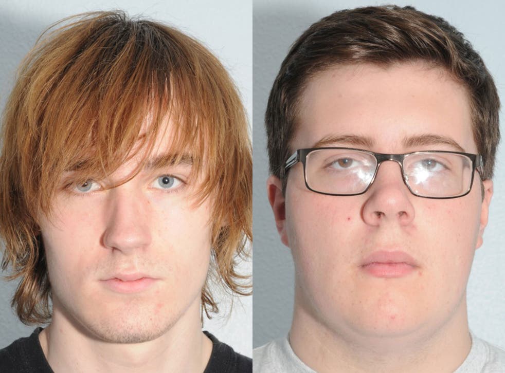 <p>Thomas Wyllie and Alex Bolland were jailed for planning a Columbine-style attack at their school in Yorkshire</bl>