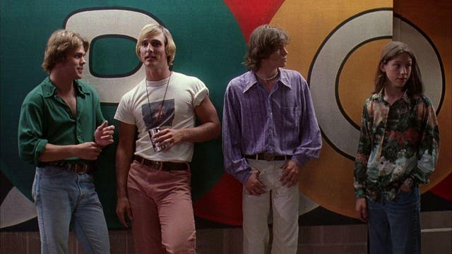 Dazed and Confused was relatable even if you didn’t happen to spend your teenage years riding shotgun in a 1975 Chevy El Camino. This is largely due to director Richard Linklater highlighting an era of raucous butt-rock anthems and stoner jams, from Alice Cooper’s “School’s Out” to Ted Nugent’s “Stranglehold”.