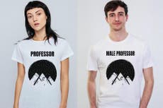 Company creates hilarious t-shirts that satirically mock gender roles