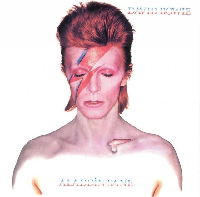 It might not be the quintessential David Bowie album, or the one that introduced fans to Starman. But the face staring back at you from this particular album cover is, undeniably, the most recognisable Bowie look: red mullet; a gaunt, sombre expression and that famous lightning bolt across his face.