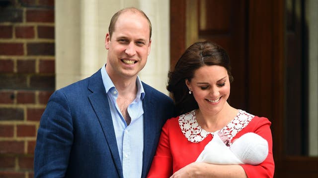 Born 23 april 2018 to Prince William, Duke of Cambridge and Catherine, Duchess of Cambridge