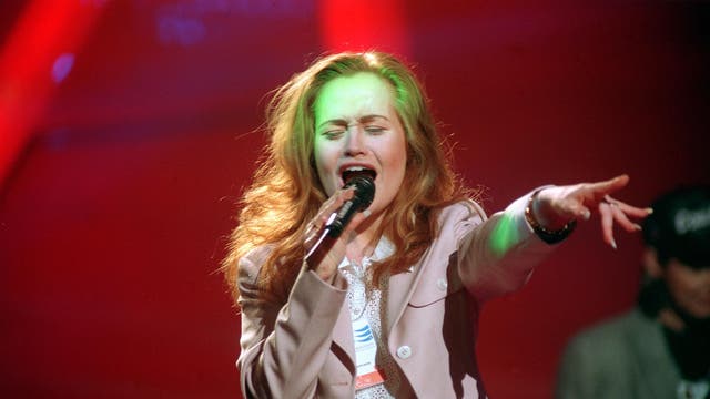 Sonia’s Eurovision journey took her to Millstreet, Ireland - and with its population of just 1,500, it holds the record for being the smallest host “city”. The town’s equestrian arena was transformed into a TV studio for the contest, meaning that many of the video postcards between performances have a very horsey vibe. Ms Evans chit-chats to a couple of foals in hers.
This year the UK won 3 points from Bosnia and Herzegovina. When that particular Balkan jury managed to phone through on a connection that sounded so fragile and fragmented, they received the biggest applause of the night, having delivered their votes in the midst of the Bosnian War. Eurovision at its most important.