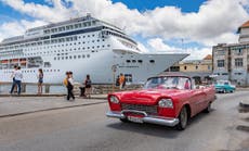 Cruise ships forced to leave Cuba as Trump reimposes sanctions