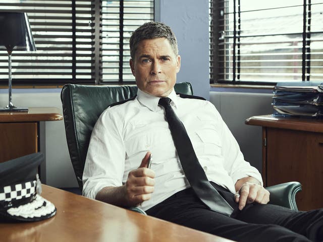 The ITV fish-out-of-water detective drama stars Rob Lowe as a US police chief who moves to the UK to take up the role of Chief Constable with East Lincolnshire police. He wears four medal ribbons – Diamond Jubilee Medal, Golden Jubilee Medal, Queen's Police Medal and Police Long Service and Good Conduct Medal. The trouble is not only are they in the wrong order, but he shouldn’t be wearing any of them. He’s an American who hasn’t previously served in the British police.