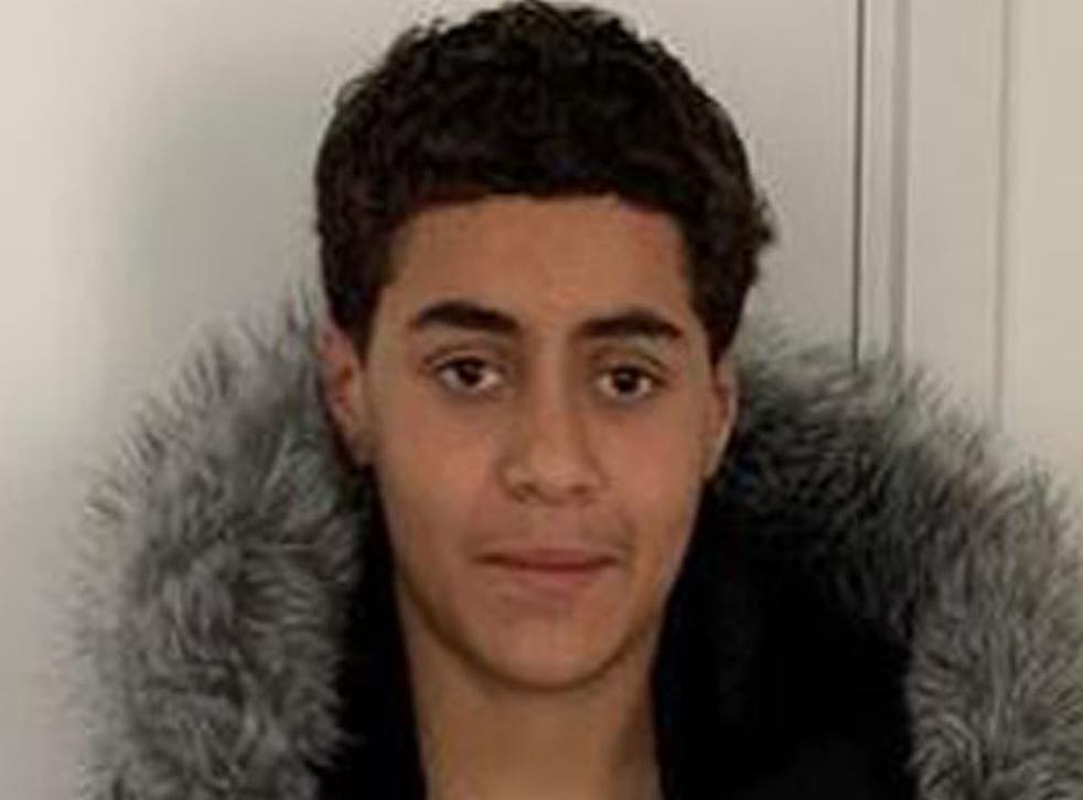 <p>Fares Maatou was attacked in east London on his way home from school</磷>