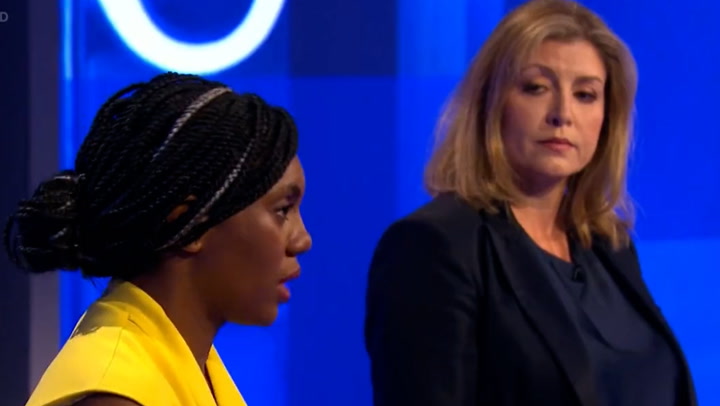 Tory leadership debate: Penny Mordaunt clashes with Kemi Badenoch over trans rights