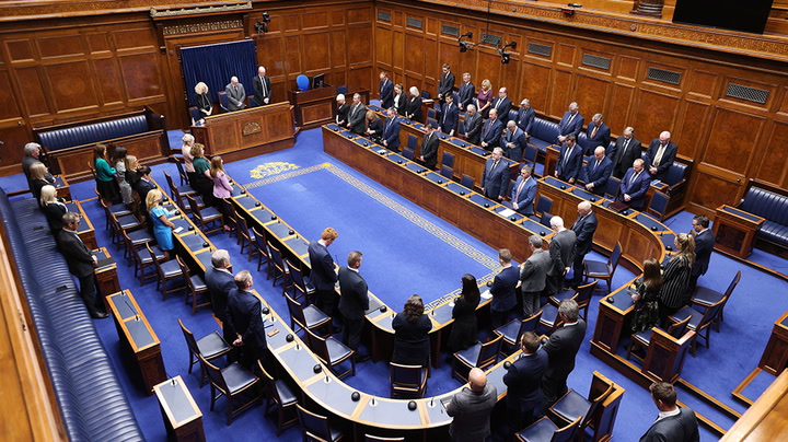 Stormont Assembly reconvenes for special sitting to pay tribute to Lord Trimble