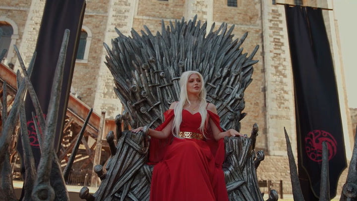 Game of Thrones’ Iron Throne installed at the Tower of London