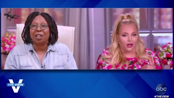 Annoyed Meghan McCain cut off for advert break during anti-Semitism discussion