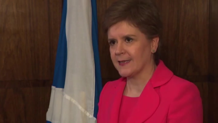 Valgseier bør utløse skotsk uavhengighet, sier Sturgeon